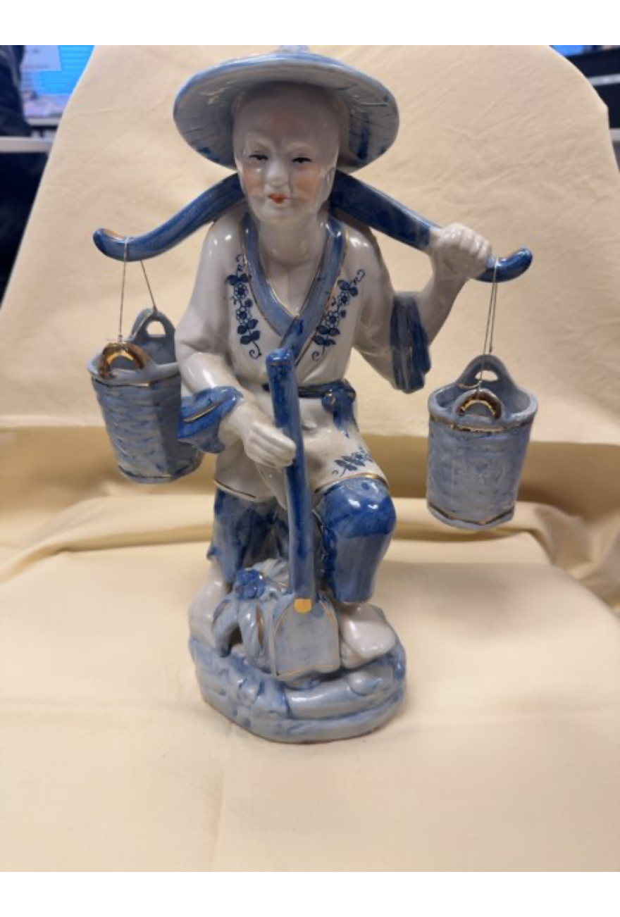 porcelænsfigur vandbærer